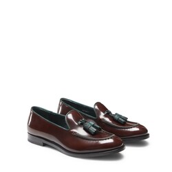 Women's Brera loafer in brown leather