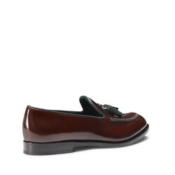 Women's Brera loafer in brown leather