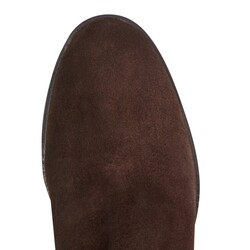 Women’s cocoa-colored suede boot