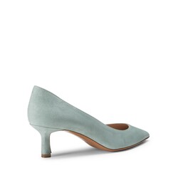 Zapatos de salón de ante color sauce