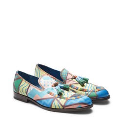 Special Embroidery Brera Loafer made of multicolored fabric
