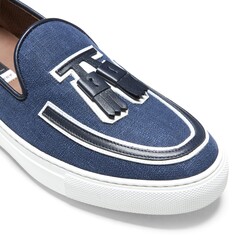 Blue fabric Brera Sport sneaker
