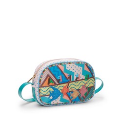 Special Embroidery Brera bag made of multicolored fabric