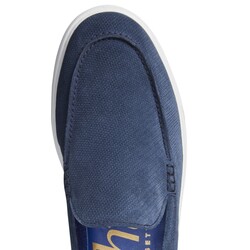 Ocean-colored suede Yacht loafer