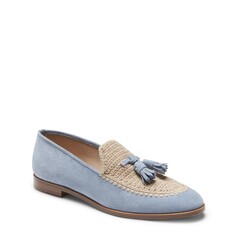 Mocasín Brera Green Side de piel gamuzada