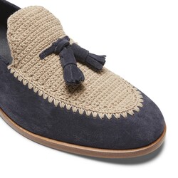 Green Side suede Brera loafer