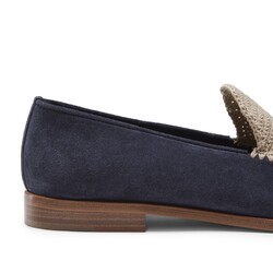 Green Side suede Brera loafer