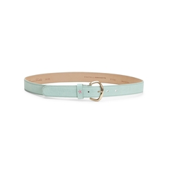 Women’s water-colored leather belt