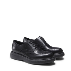 Wilson Oxford shoe in smooth black leather
