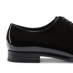 Richelieu Oxford shoe in black patent leather