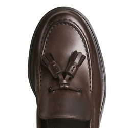 Brera loafer in mahogany leather