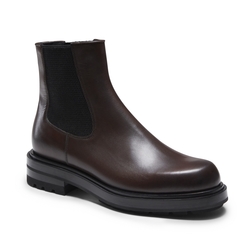 Beatle boot in mahogany leather