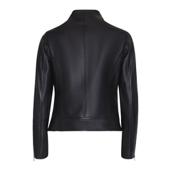Women’s jacket in black nappa leather