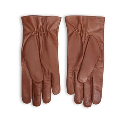 Men’s tobacco leather glove