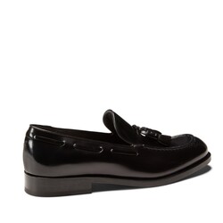 Brera men’s loafer made of black buffed leather