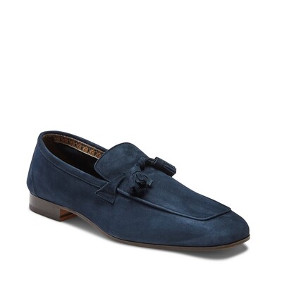 Mocasín Estate de ante color azul marino