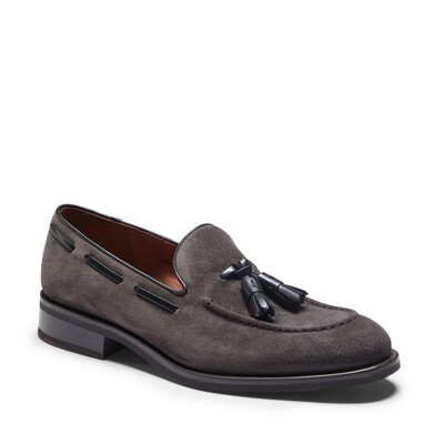 Men’s Brera loafer made of anthracite-colored suede
